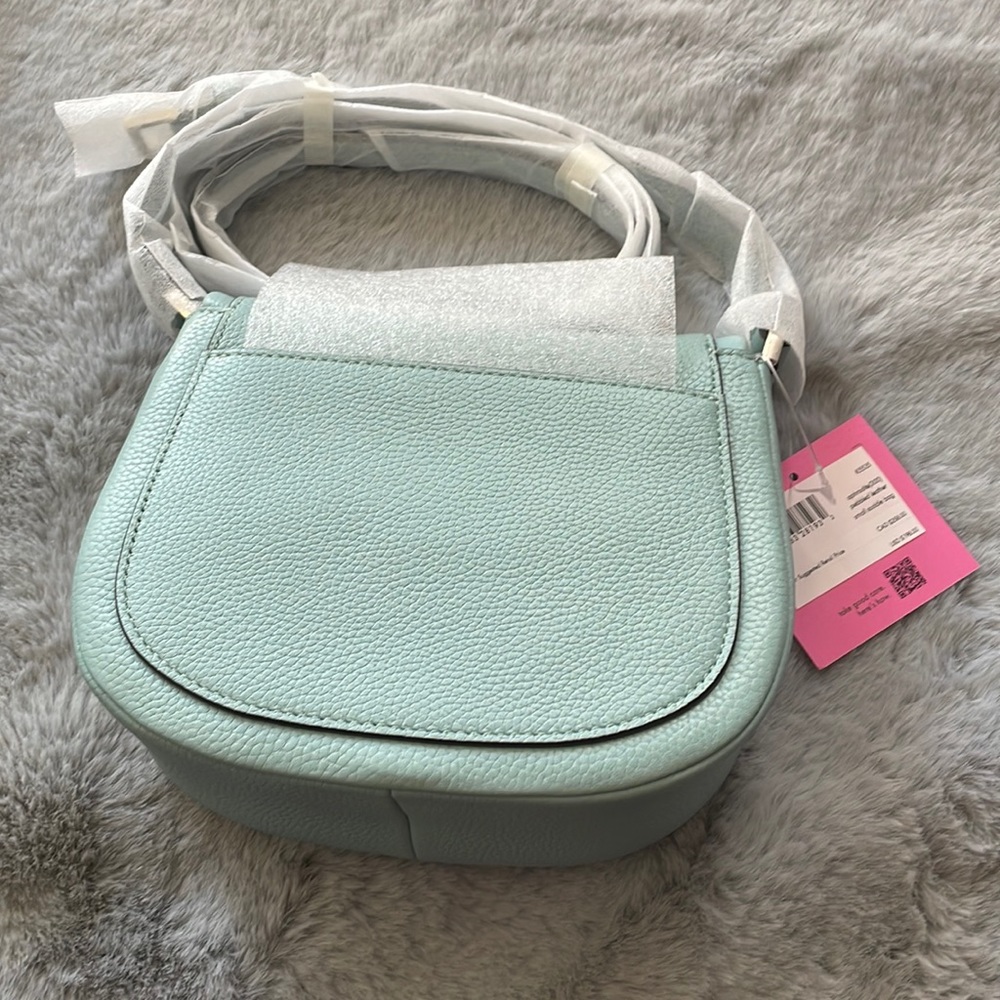 KATE SPADE - ๐ป Authentic Roulette Leather Saddle Bag - Picture 6 of 10